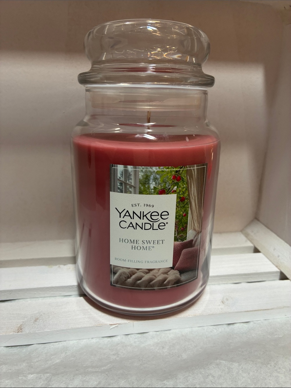 Yankee Candle Red Home Sweet Home Large Jar
